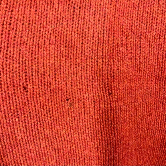 Vintage Arrow Cum Laude Sweater 1960’s Pullover 100% Wool Orange Men’s Medium - Picture 10 of 10